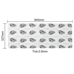 2st stänkskärm för köksolje i aluminiumfolie, stänkskydd för hushållskök
