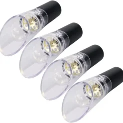 4st vinluftare hällare PC Miljövänlig karaffpipstång Tillbehör för hushållsfestGold