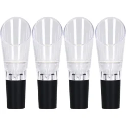 4st vinluftare hällare PC Miljövänlig karaffpipstång Tillbehör för hushållsfestGold