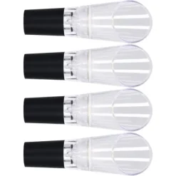 4st vinluftare hällare PC Miljövänlig karaffpipstång Tillbehör för hushållsfestGold