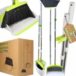 Rengöringsutrustning-STÄDGIVNINGSSET LAT SOPSKYFBORSTE Ingen böjning krävs XL NEAT