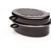 Stekgryta 42 cm med lock