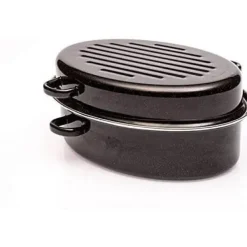 Stekgryta 42 cm med lock