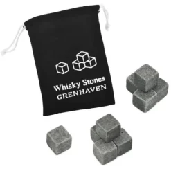 Steniskuber - ChangM - 9st - Naturlig täljsten - Återanvändbar - Förvaringspåse