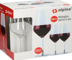 Glas-Stilrena Vinglas 53 cl - 6 Pack