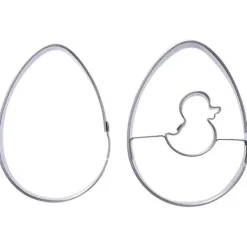 Kakformar-Stålkakform ägg 5,5 cm 2 st.