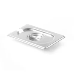 Skållock-Stållock till GN Kitchen Line med utskärning för GN 1/9 skänk - Hendi 806975