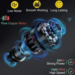 50st/min halvautomatisk elektrisk köttskärare med 250mm blad, justerbar tjocklek, pålitlig och säker, lätt att rengöra, bred applikation