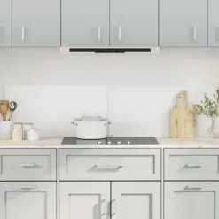 vidaXL Stänkskydd 2 st transparent 80x50 cm härdat glas