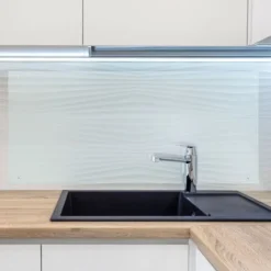 Stänkskydd för kök, 40x90 cm, Transparent