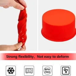 Bakning-Stor Rund Bakform Silikon Tårtform 23cm