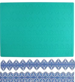 Stor silikon spetsmatta vågor