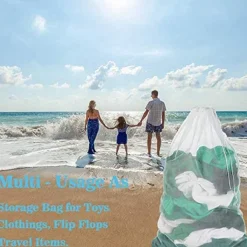 Stor tvättpåse 60x90 cm Vit 1-pack