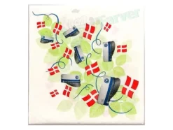 Pappersservetter-Student Airlaid servietter blå 40x40