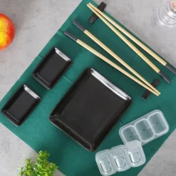 Tillbehör För Matservering-SUSHI SERVINGSSET för 2 personer 259399