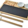Tillbehör För Matservering-SUSHI-SERVERINGSSET FÖR 2 PERSONER HTXD9937