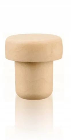 Flaskstopp & Flaskförslutare-SVAMPKAPP 1 st. FLASKSTOPP 19mm ITALIENSK PRODUKT CERTIFIERAD