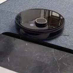 Robotdammsugare-Svart tröskelramp för robotdammsugare (set om 4)