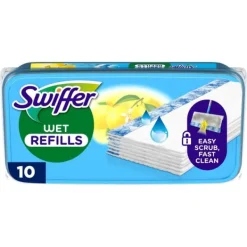 Swiffer Rengöringsdukar för golv, 10st fuktiga med citrusdoft