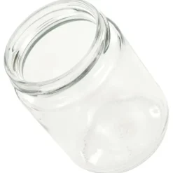 Syltburkar i glas med vita och röda lock 48 st 230 ml - Kakburk - Kakburkar - Home & Living