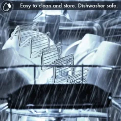 Tacohållare Set med 2, Premium Tacoställ i rostfritt stål för barn, hårda eller mjuka tacos