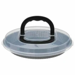 Serveringsfat & Skålar-Takeat TÅRTPAN 32 cm LOCK MED HANDTAG bred botten