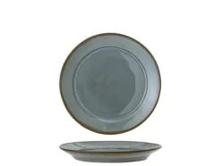 Bloomingville Tallrikar & Bordsserviser-Tallrik Pixie, grön, stengods