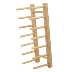 Köksorganiserare-Tallriksställ Gryta Lock Tallrik Skål Kopphållare Bokförvaringshylla Köksorganisatör