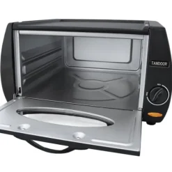 Grillar-Tandoor Bänkugn Ugn Mini Pizza Chapati Roti Lahmacun Manakish Naan Brödmaskin Elektrisk Tandoori Takeaway Köksapparat Toppplatta Non-Stick Aluminium | CDON