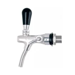 Ölkranar-Tappkran, Ölkran med flödesreglering, tappkran öl - krom, ganglangd:35 mm