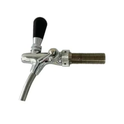 Ölkranar-Tappkran, Ölkran med flödesreglering, tappkran öl - krom, ganglangd:35 mm