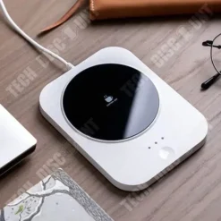 Tassvärmare - TECH DISCOUNT - Intelligent termostatiskt underlägg - 3 hastighetsinställningar - USB - Enkel design