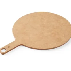 Pizzaspadar-Tavla för servering av pizzasnacks med handtagsdiameter 406 mm