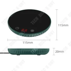 TD® 55 graders digital termostat Kaffekopp Värmeisolering Underlägg Värmekopp Basvärmematta