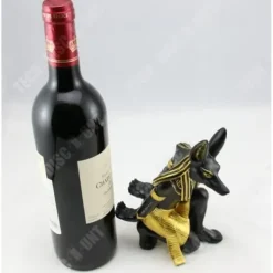 TD® Dekorativ vinflaskhållare bordsdekoration presentidé original hemstöd förvaring drycker alkoholställ skulptur