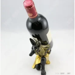 TD® Dekorativ vinflaskhållare bordsdekoration presentidé original hemstöd förvaring drycker alkoholställ skulptur