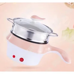 TD® elektrisk stekpanna, non-stick botten i rostfritt stål Liten multifunktionell elektrisk stekpanna