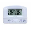 TD® elektronisk digital kökstimer - LCD Countdown Counter Alarm - Multifunktionell vit