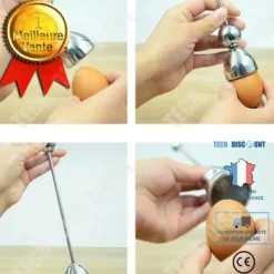 TD® Äggskal Topper Rå Rostfritt stål Äggskärare Köksverktyg Prylar FZH80618752