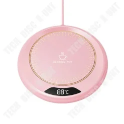 TD® Intelligent Termisk Isolering Elektrisk Termostatisk Uppvärmd Coaster Justerbar temperatur Uppvärmd Coaster