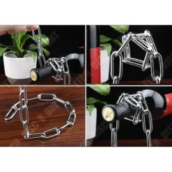 TD® Magic Wine Hanging Rack / Serpentinkedja / Trådrep / Flaskhållare