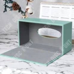 TD® Mjukpapperslåda Hushållslåda Stor läderlåda Fräsch och enkel vardagsrumspapperslåda Mjuklåda