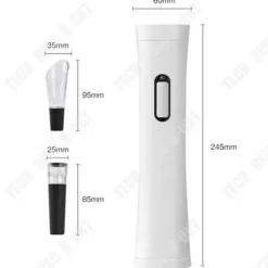 Korkskruvar-TD® Presentförpackning elektrisk flasköppnare kreativ automatisk vinöppnare laddning elektrisk vinflasköppnare