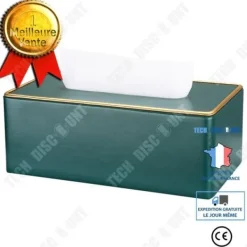 Pappersnäsdukar-TD® Pump Box Nostalgisk Tissue Box Mörkgrön Stor Tissue Box Phnom Penh Hotel Restaurant Servettlåda