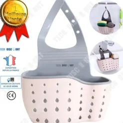 Diskhokorgar-TD® Svampställ Diskbänk och tvål Vägghängande Original Creative Kran Förvaringskorg Servishållare Organizer