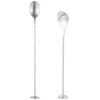 Drinkshakers & Drinkverktyg-Teardrop Bar Spoon Set (20.5cm & 25.5cm) - Rostfria Cocktail Mixing Spoons