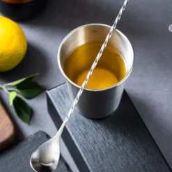 Drinkshakers & Drinkverktyg-Teardrop Bar Spoon Set (20.5cm & 25.5cm) - Rostfria Cocktail Mixing Spoons