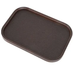 Serveringsfat & Skålar-Tebricka Bambu Trä Serveringsbricka Stort utrymme Japansk Minimalistisk Vintage Serveringsbräda för Te Dessert Mat Middag Rektangulär