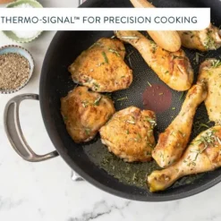 Tefal Kokkärl-Jamie Oliver Cook's Classics HA-grytan med glaslock 30 cm/5,4 L, svart