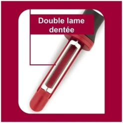 Tefal Köksskivare-Peeler för mjuka skinn K2074014 svart och röd